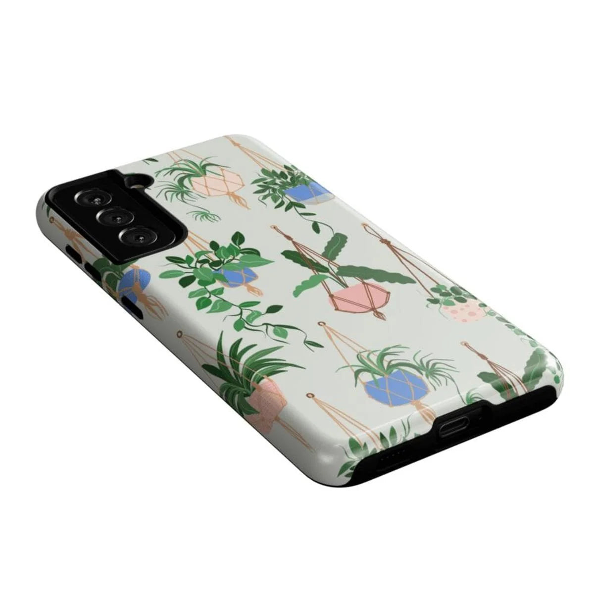 Hanging Around | Potted Plants Floral Samsung Case
