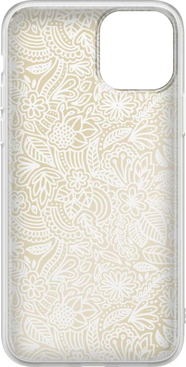 Floral Mandala | Rose Gold Clear Case