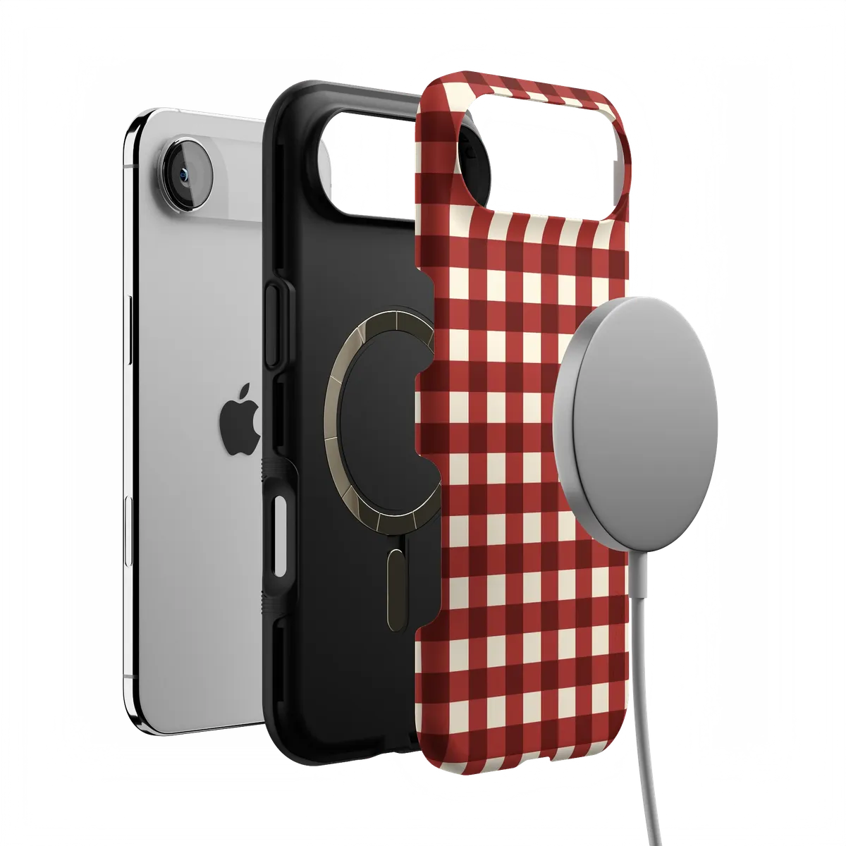 Checked Twice | Red Plaid Case