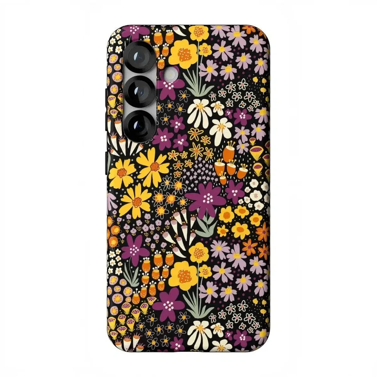 Falling for You | Plum Floral Samsung Case