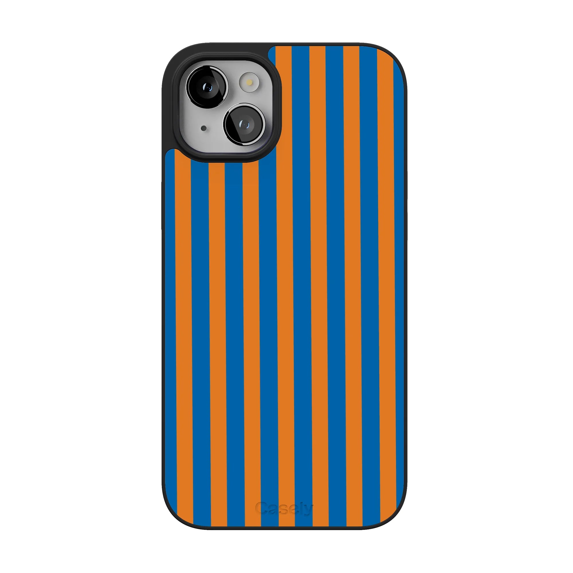 Go New York | Blue & Orange Stripes Case