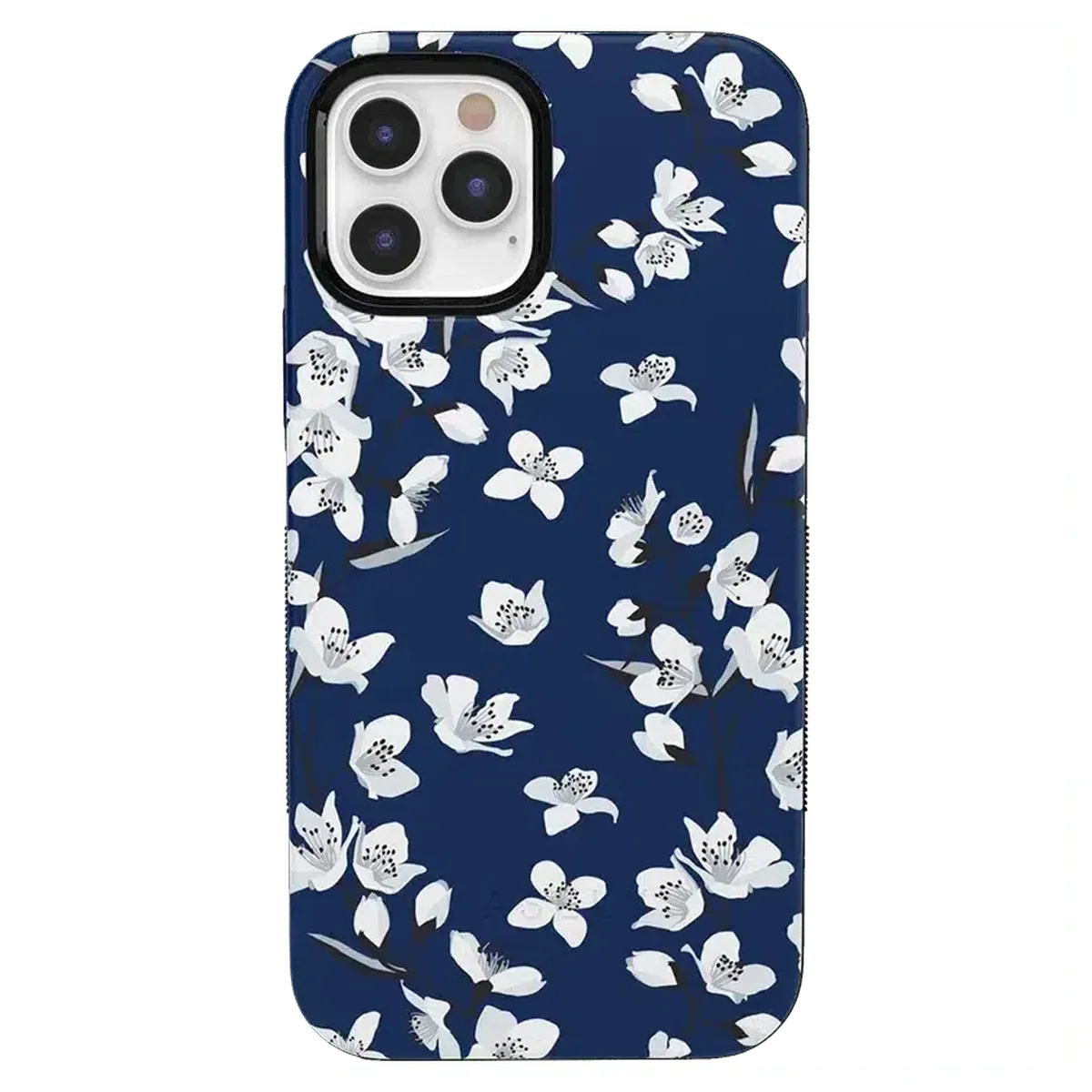 Floral Forest | Navy Cherry Blossom Floral Case