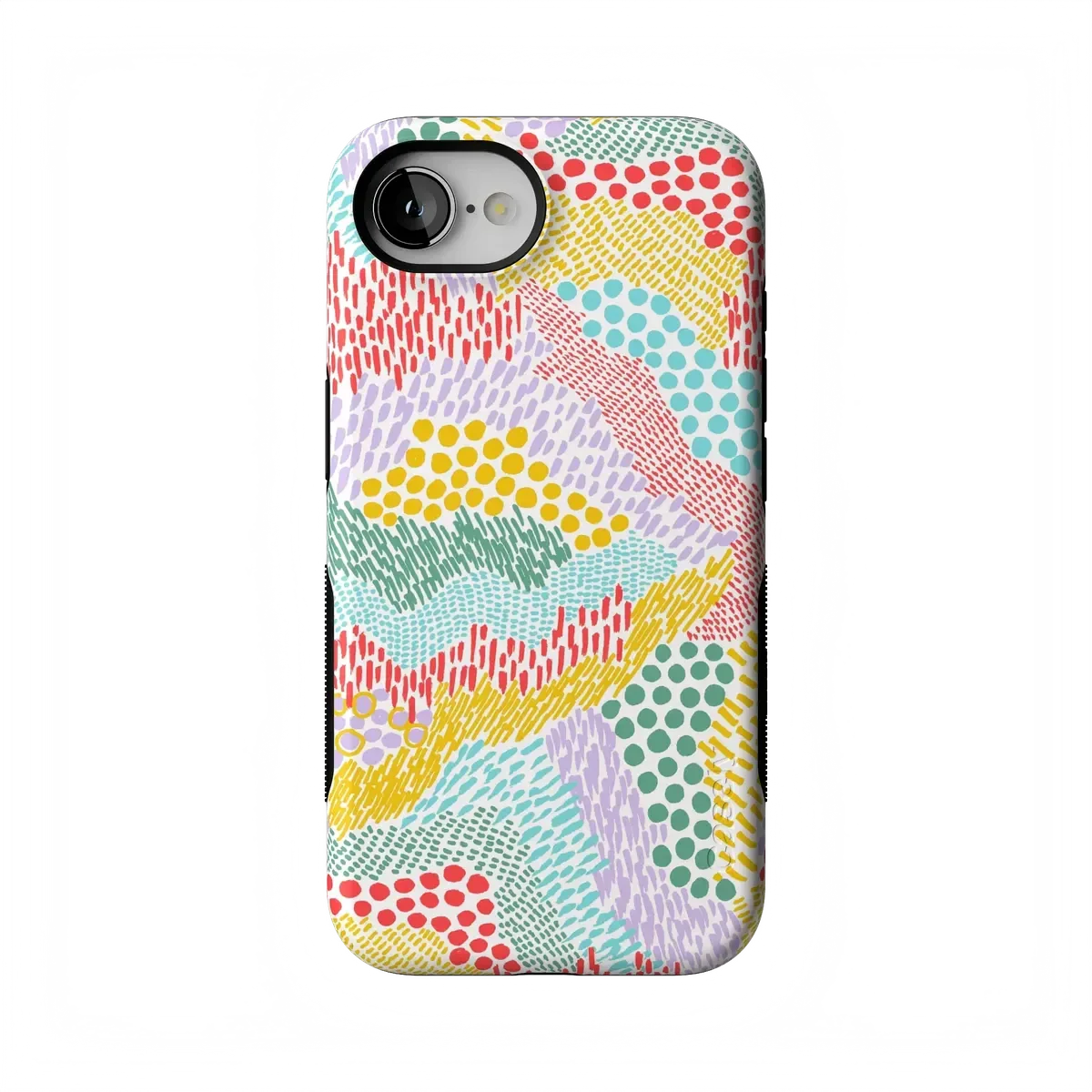 Color Me Happy | Pattern Colorblock Case