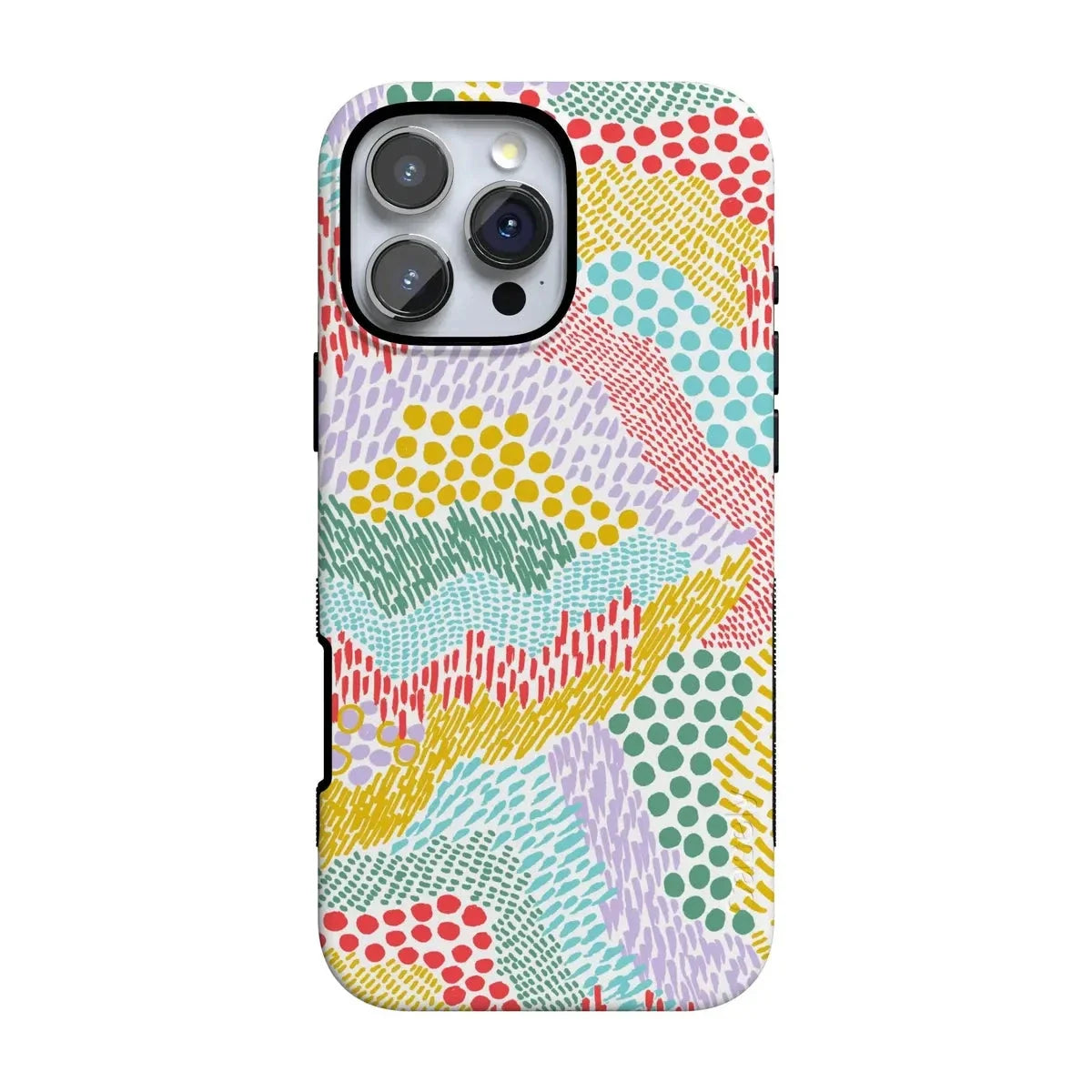 Color Me Happy | Pattern Colorblock Case