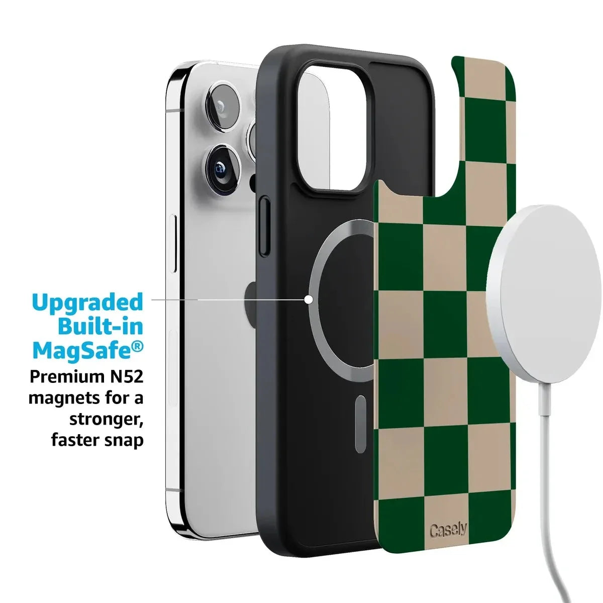 Fit Check | Green Checkerboard Case