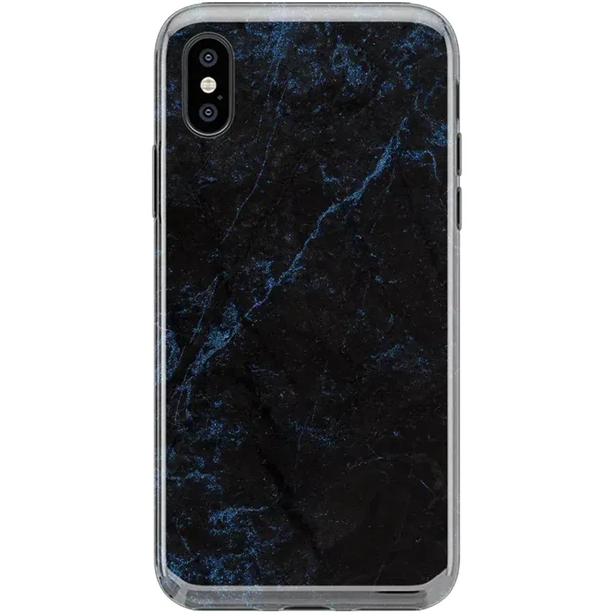 Midnight Marble | Black & Navy Case