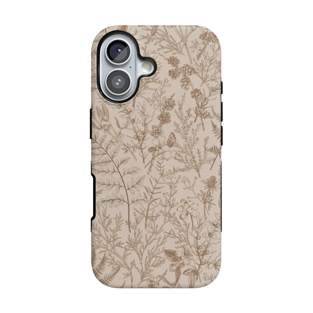 Beige Garden | Neutral Floral Case