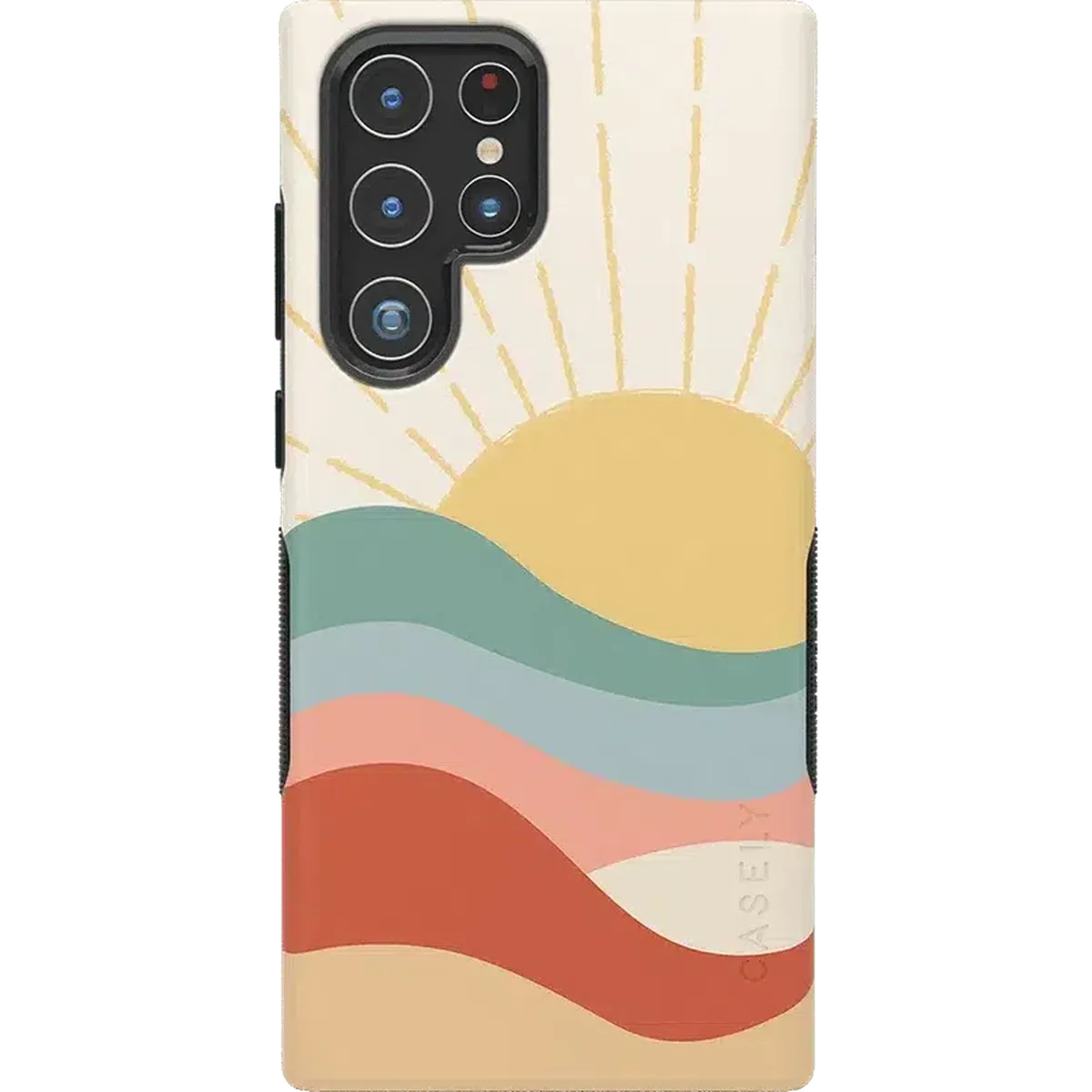 Here Comes the Sun | Colorblock Sunset Samsung Case