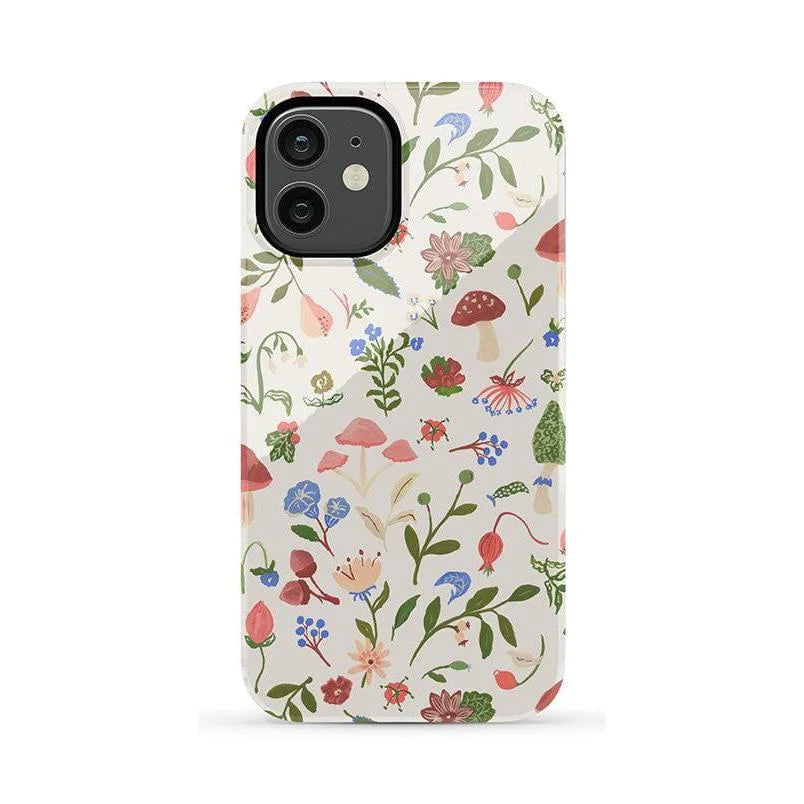 Garden Party | Mushroom Floral Case