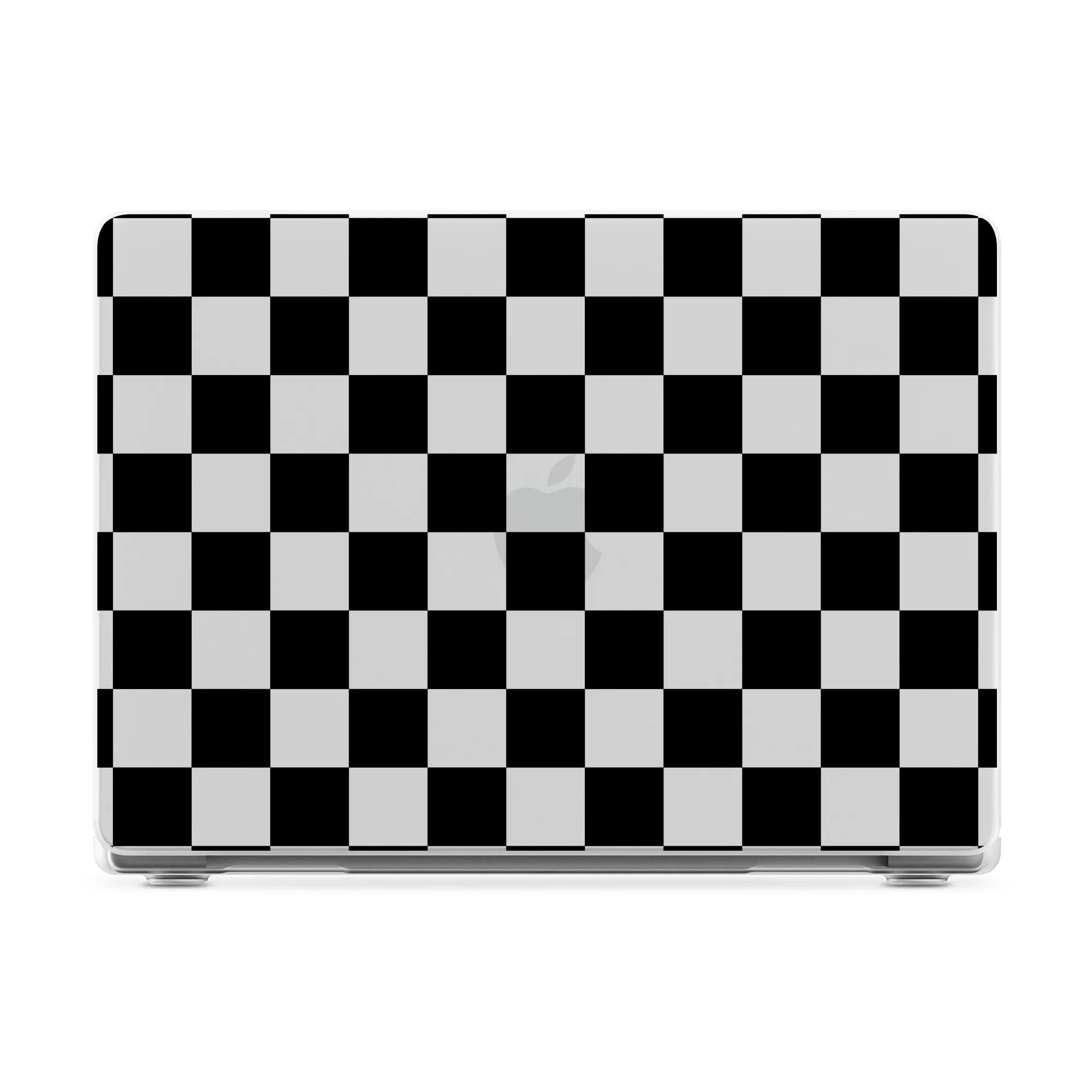 Fit Check | Black Checkerboard Laptop Shell