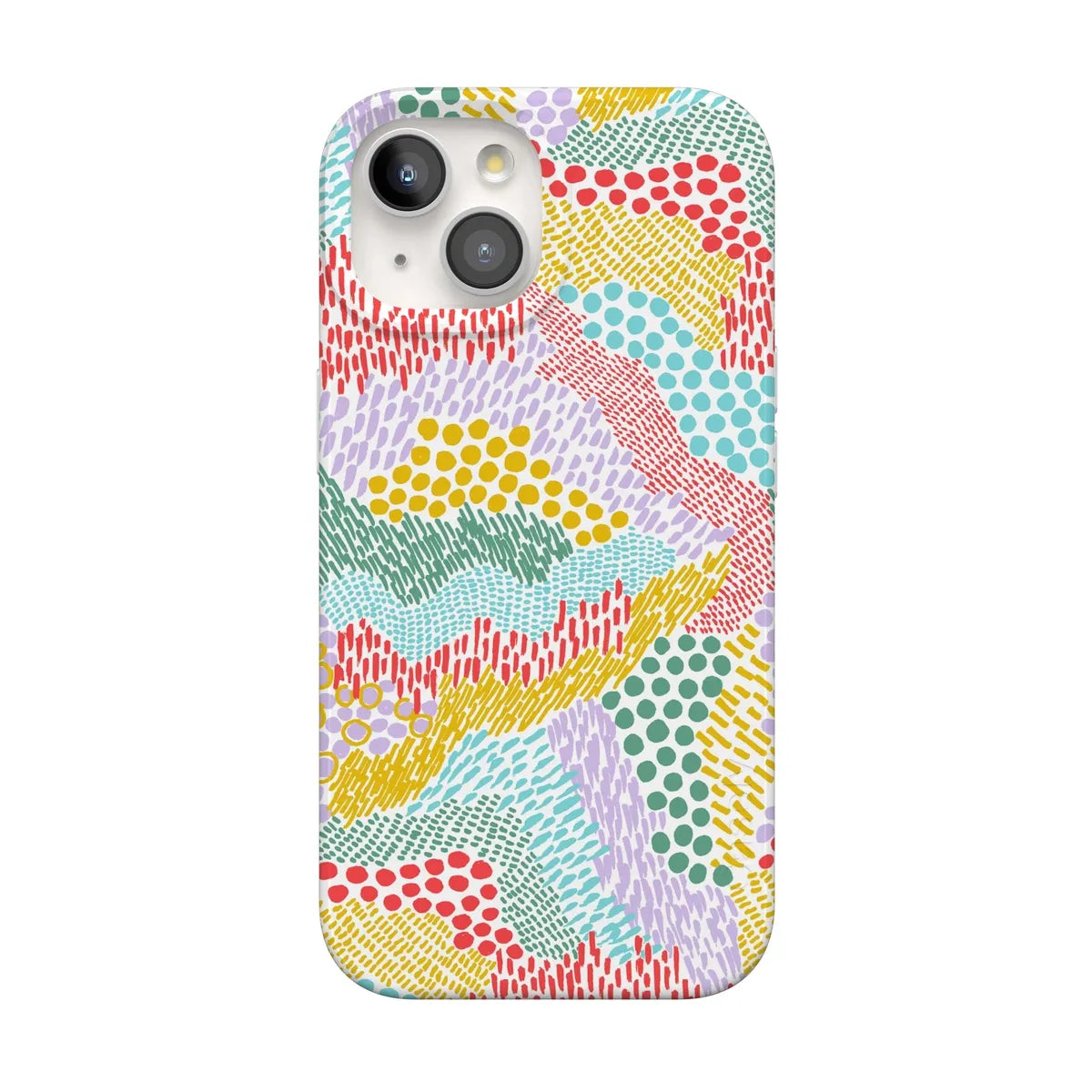 Color Me Happy | Pattern Colorblock Case