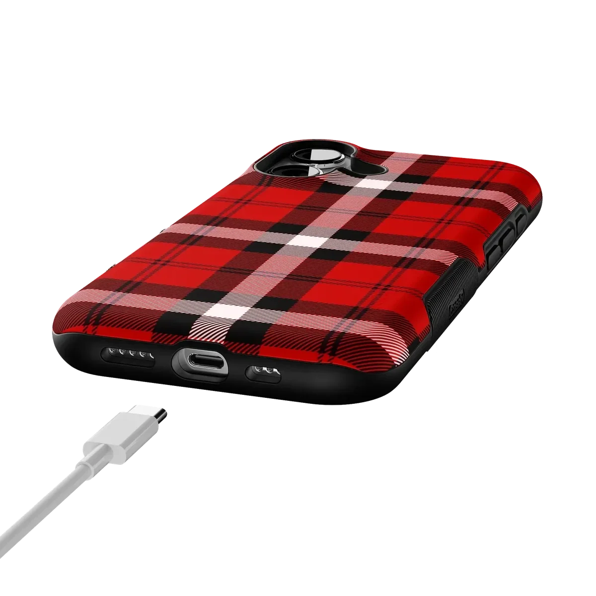 As if! | Red Plaid Case