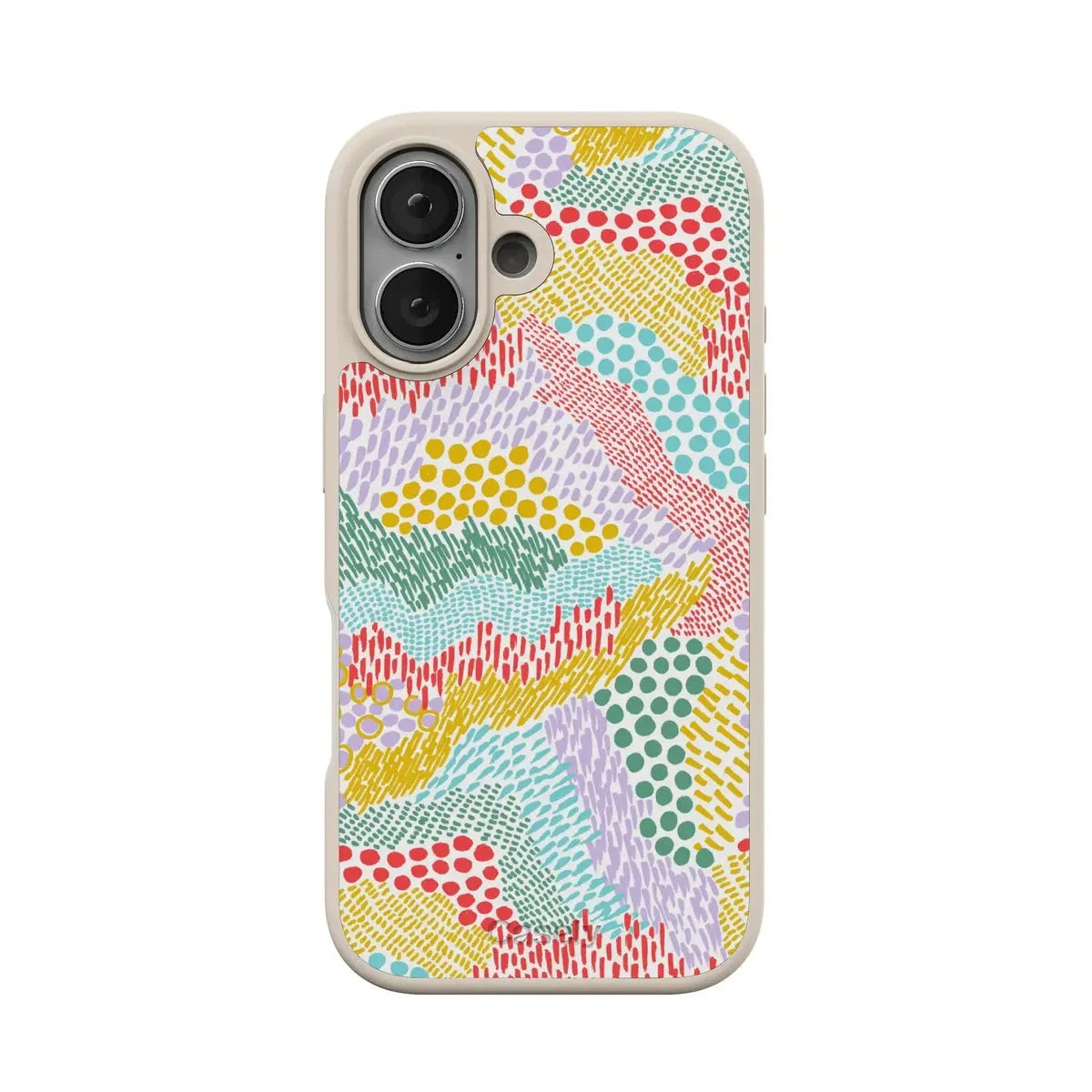 Color Me Happy | Pattern Colorblock Case