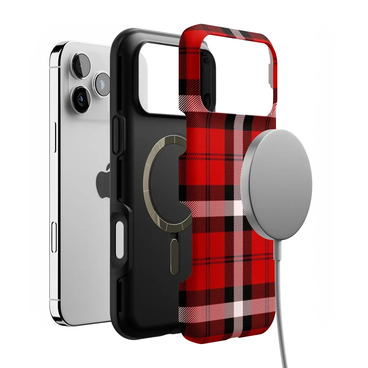 As if! | Red Plaid Case