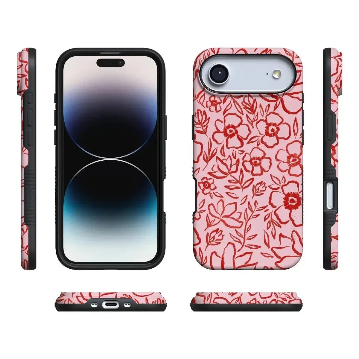 Blush Garden | Floral Doodle Case
