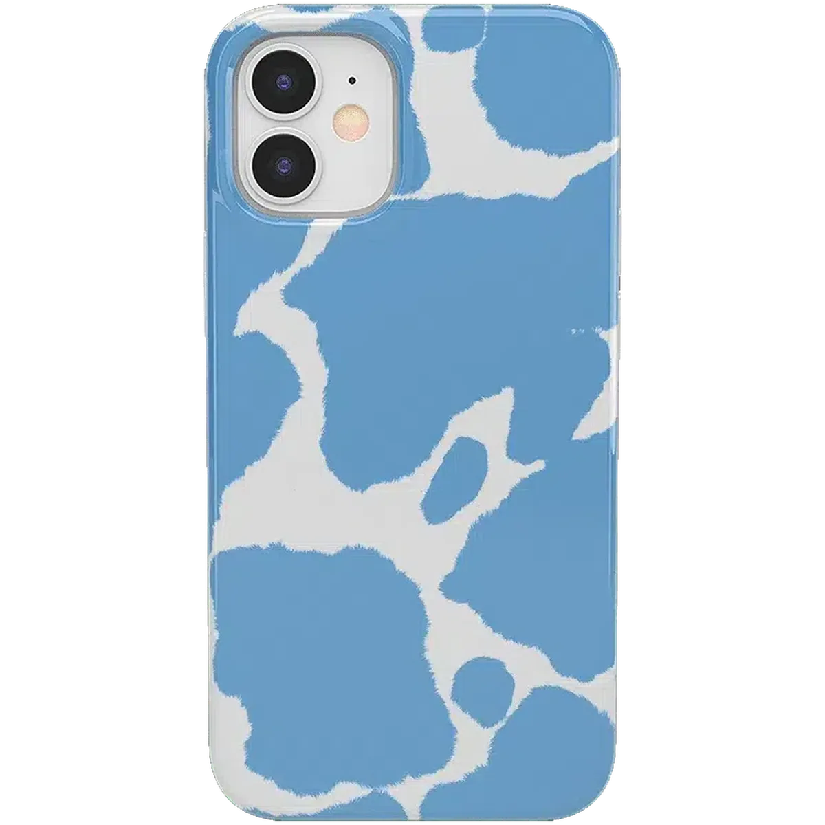 Current MOOd | Light Blue Cow Print Case