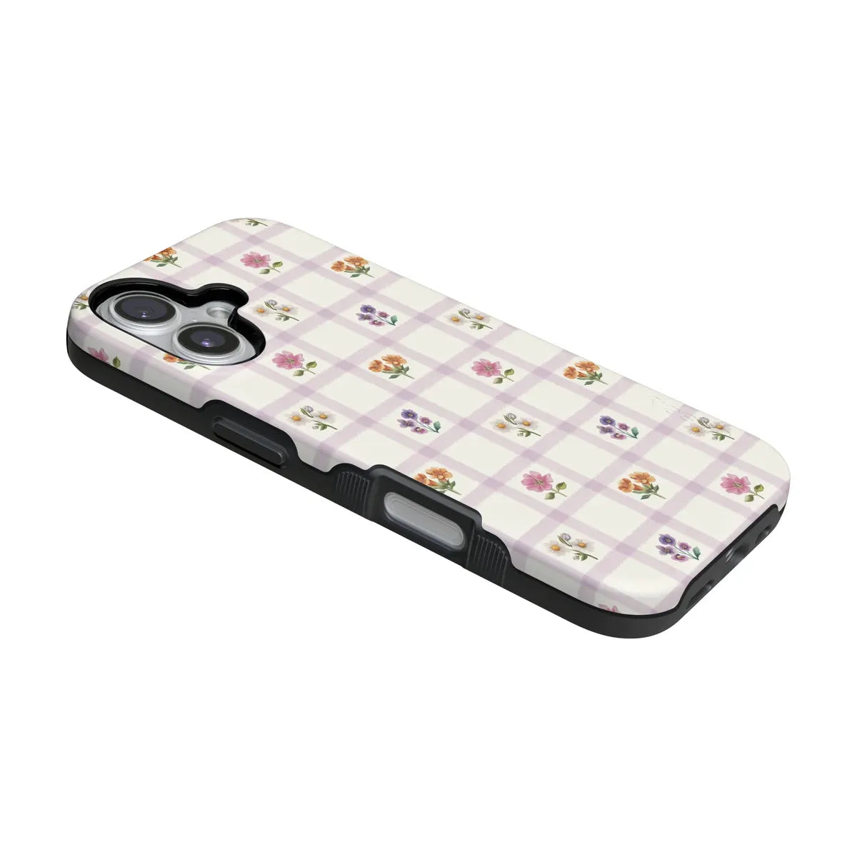 Meadow Check | Floral Gingham Case