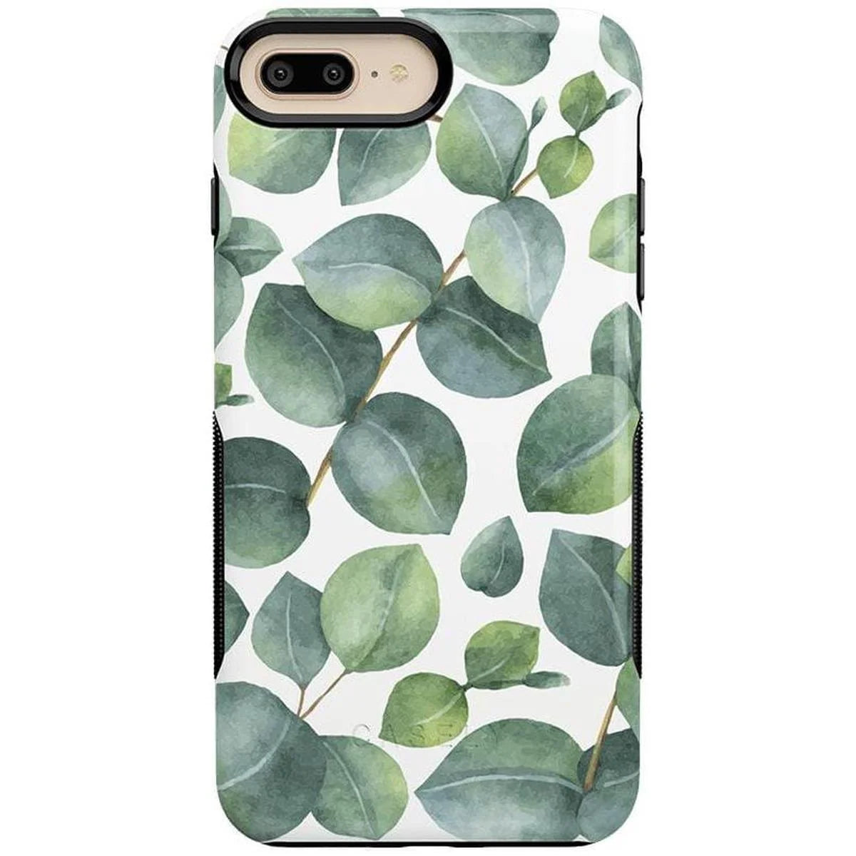 Leaf Me Alone | Green Floral Print Case
