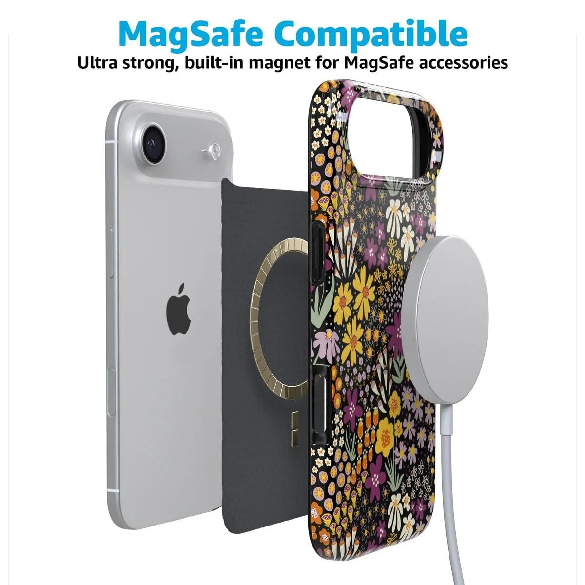 Falling for You | Plum Floral Case