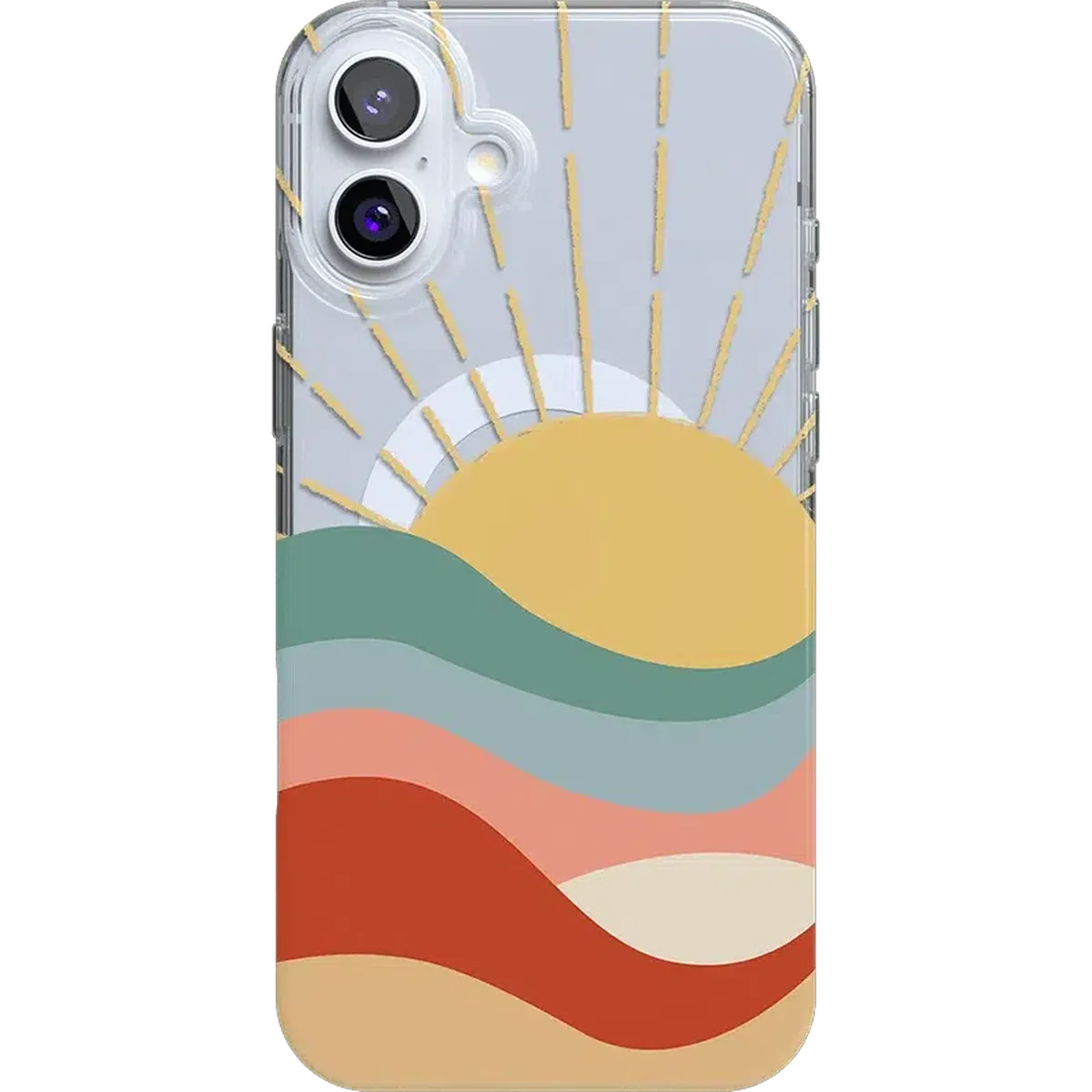 Here Comes the Sun | Colorblock Sunset Case