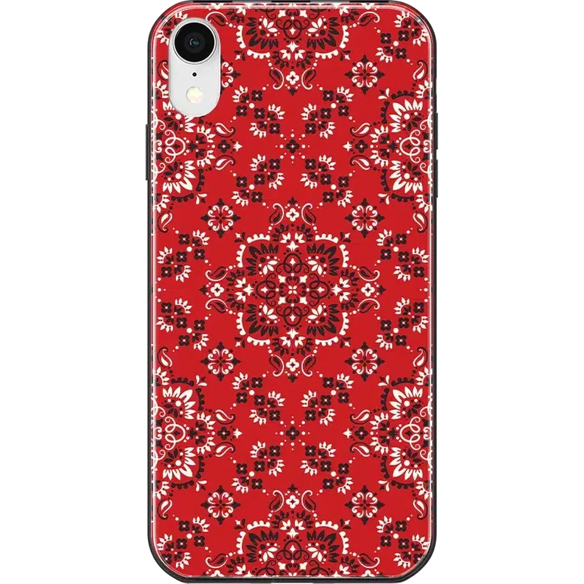 I'm with the Band | Red Bandana Print Case