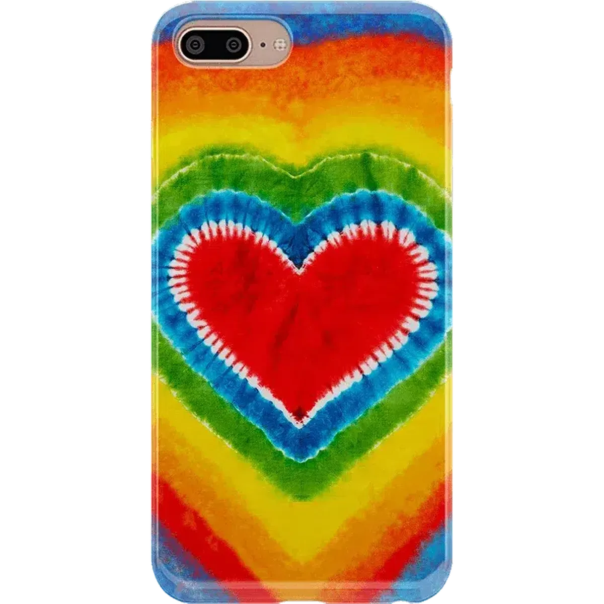 I Heart Tie Dye | Rainbow Heart Case