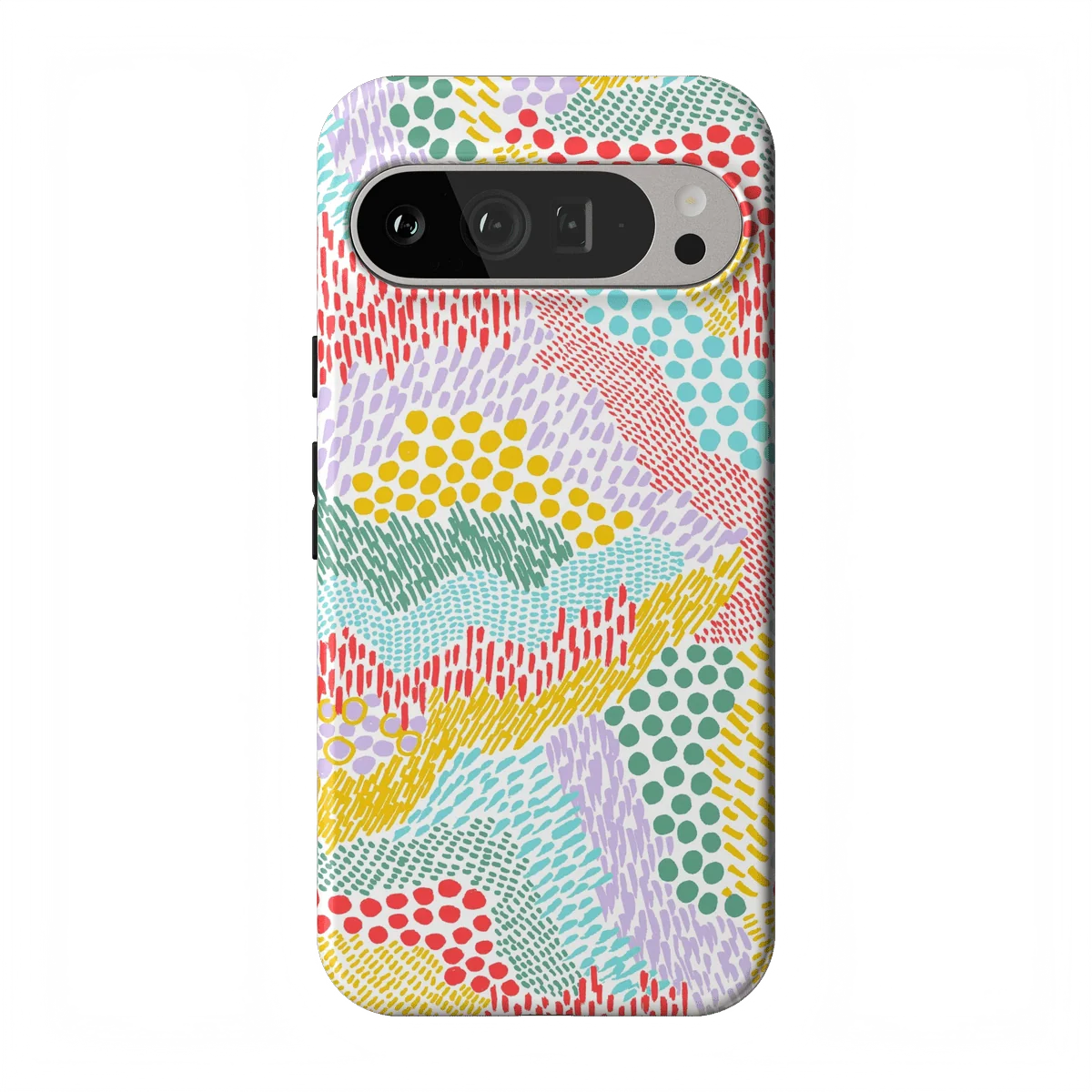 Color Me Happy | Pattern Colorblock Case