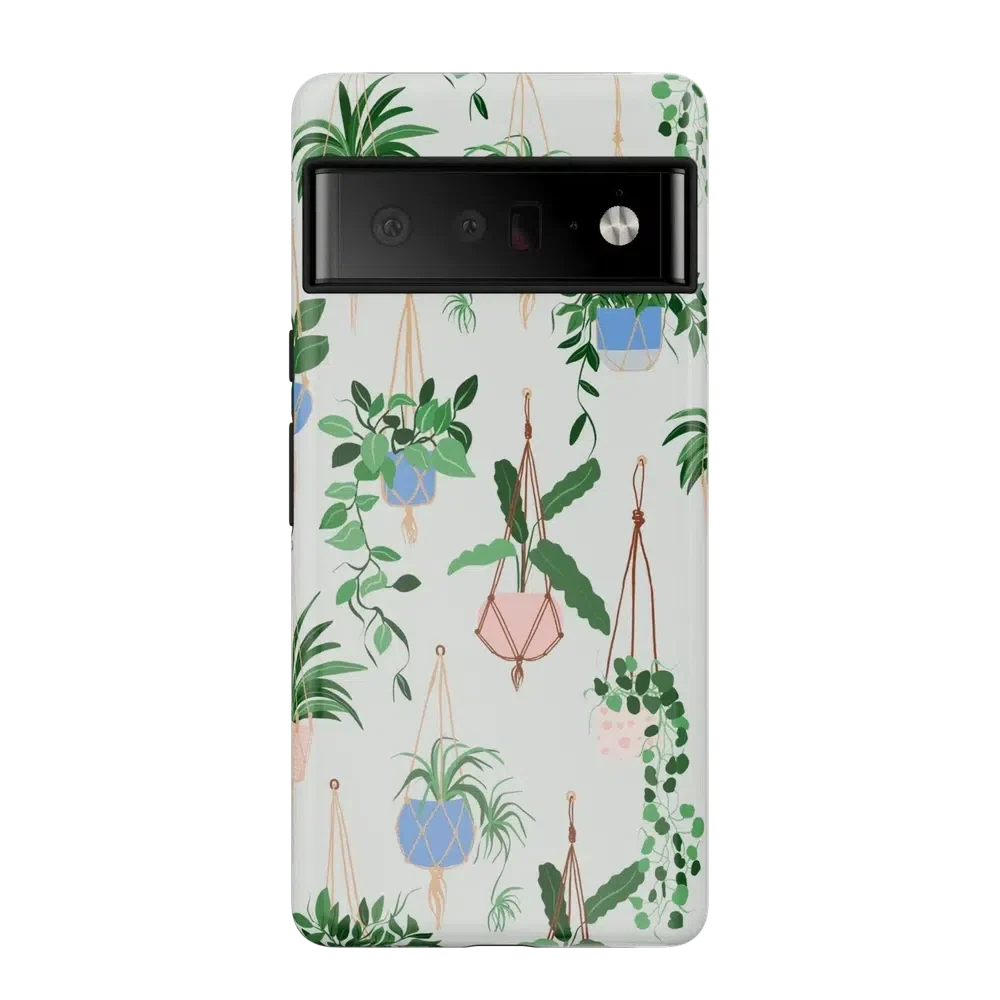 Hanging Around | Potted Plants Floral Google Pixel Case