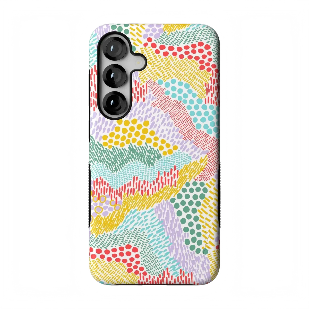 Color Me Happy | Pattern Colorblock Case
