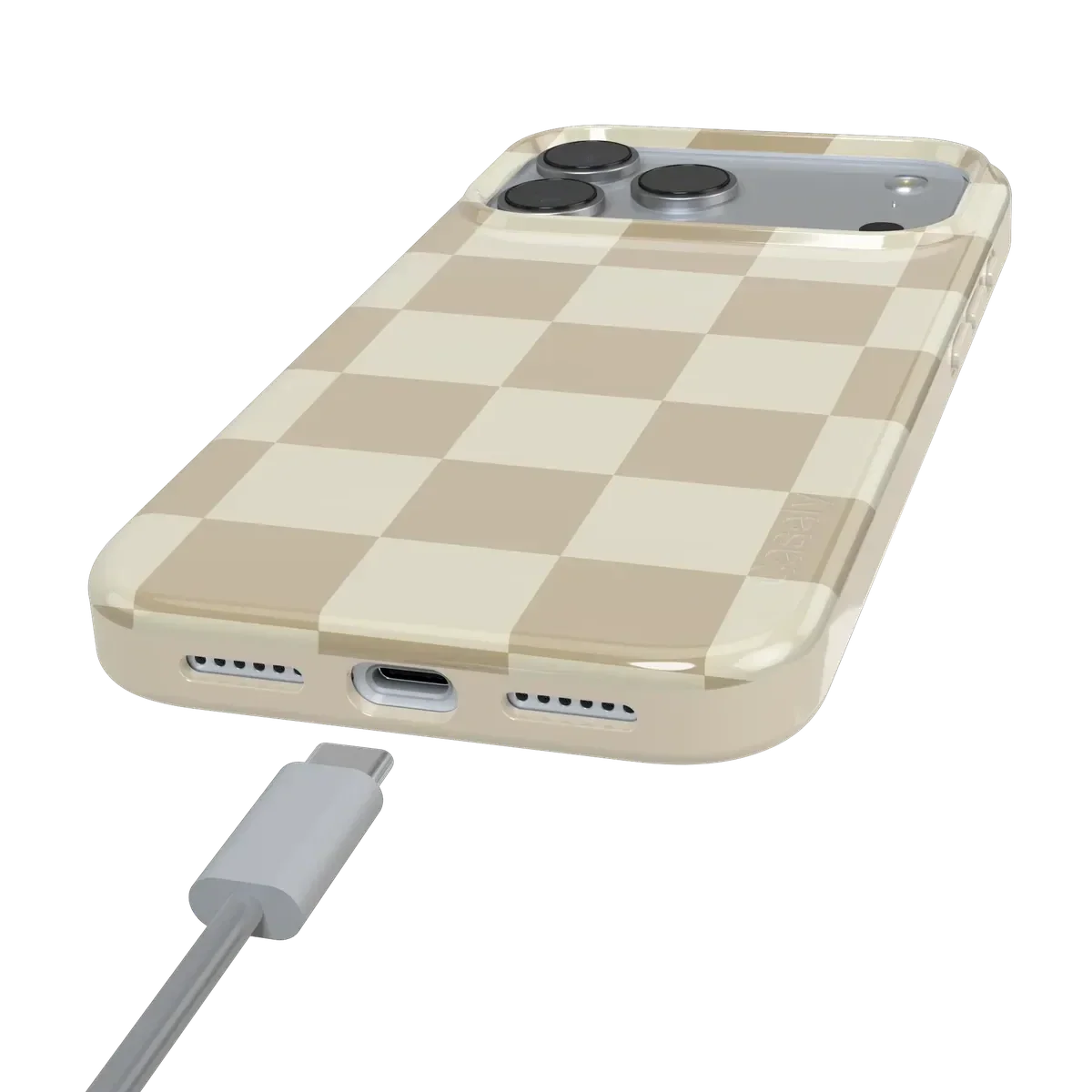 Fit Check | Neutral Checkerboard Case