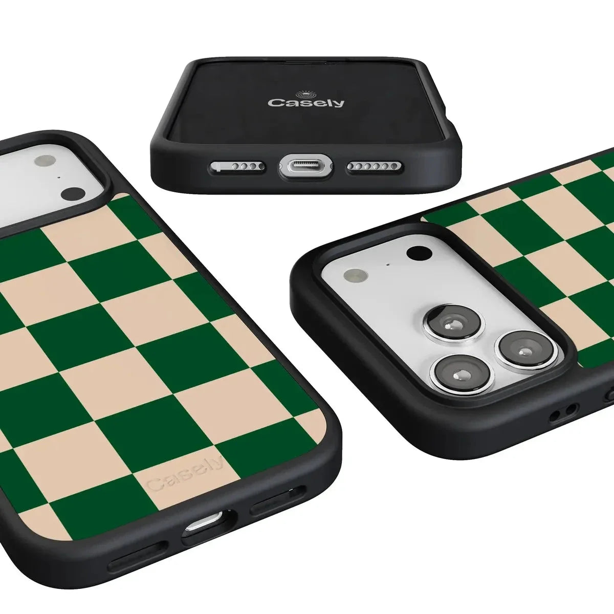 Fit Check | Green Checkerboard Case