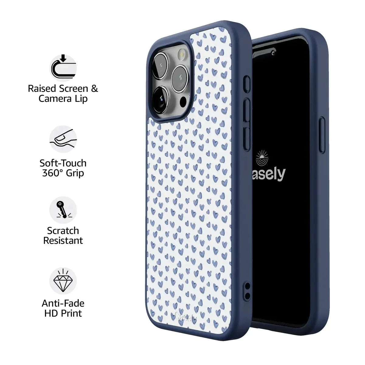 Lovebug | Blue Hearts Case
