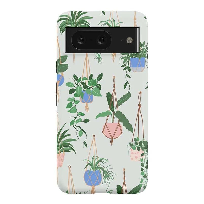 Hanging Around | Potted Plants Floral Google Pixel Case