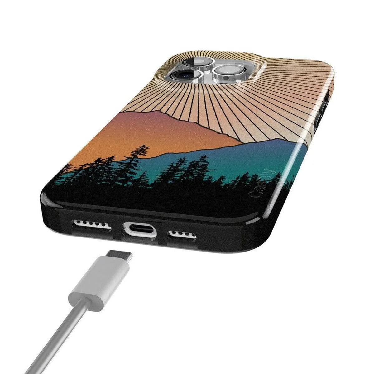 Golden Hour | Mountain Sunset Case