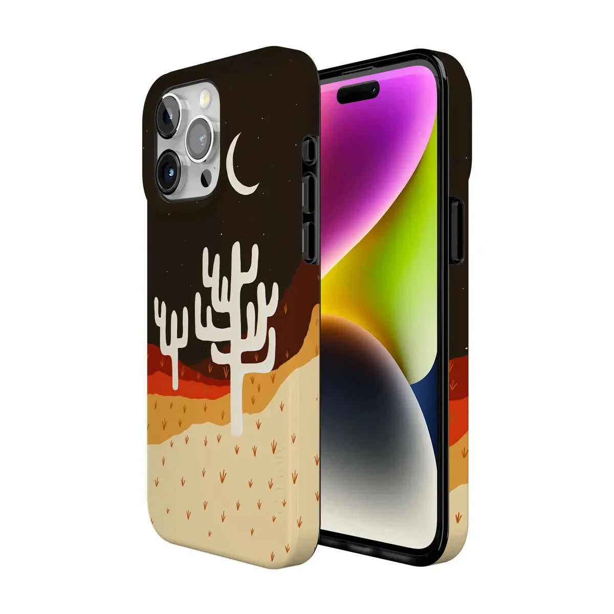Desert Nights | Cactus Colorblock Case