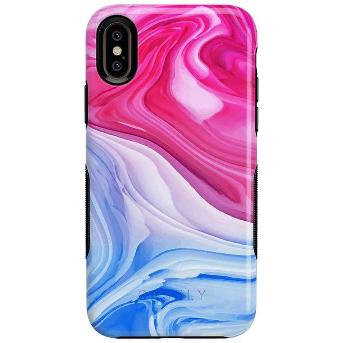 Land & Sea | Marble Swirl iPhone Case