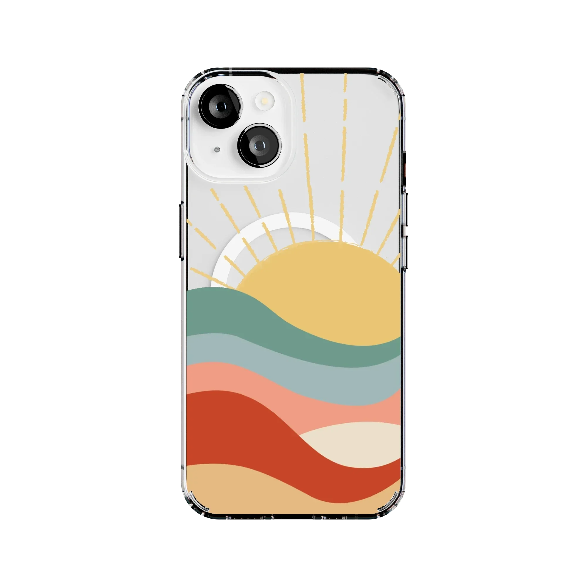 Here Comes the Sun | Colorblock Sunset Case