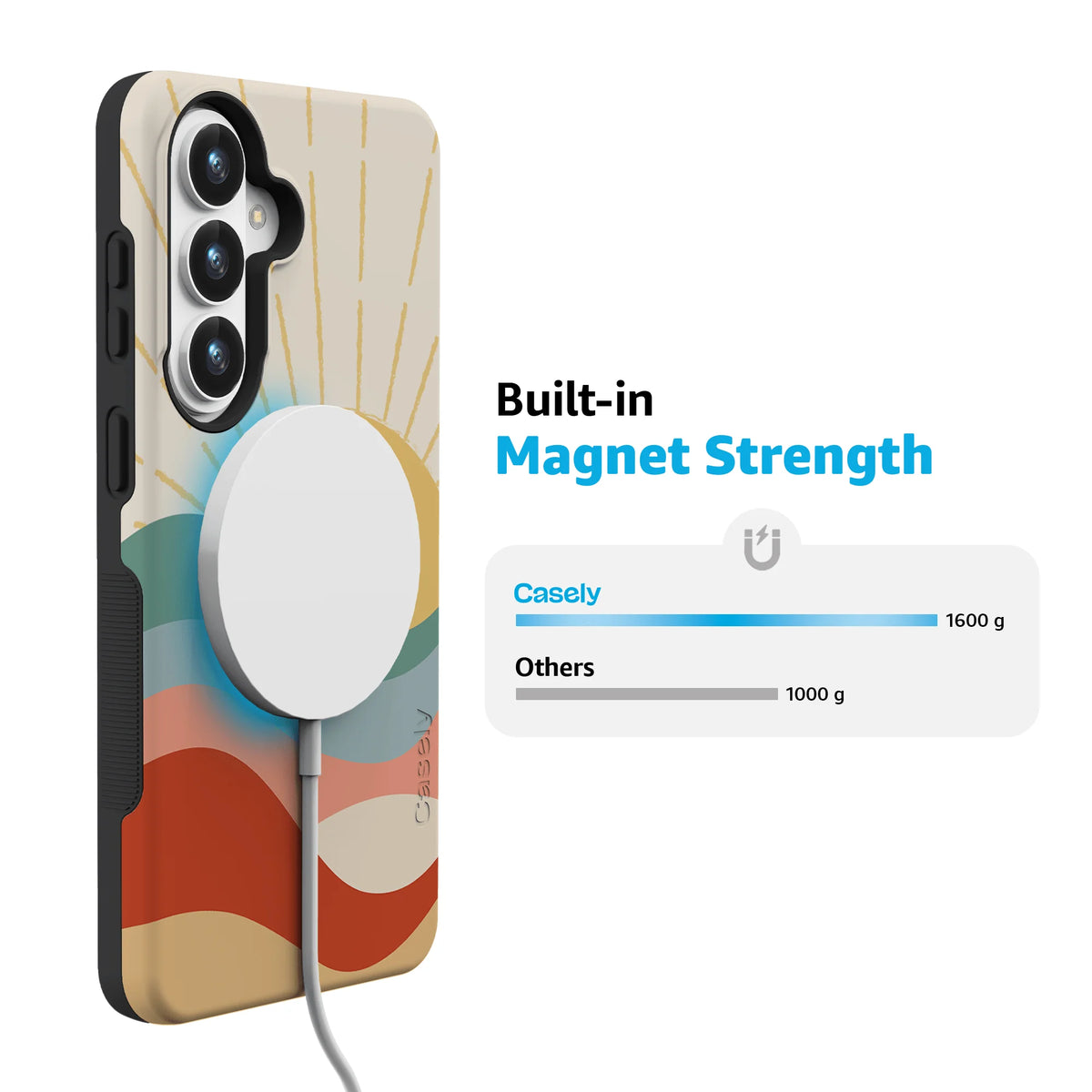 Here Comes the Sun | Colorblock Sunset Samsung Case