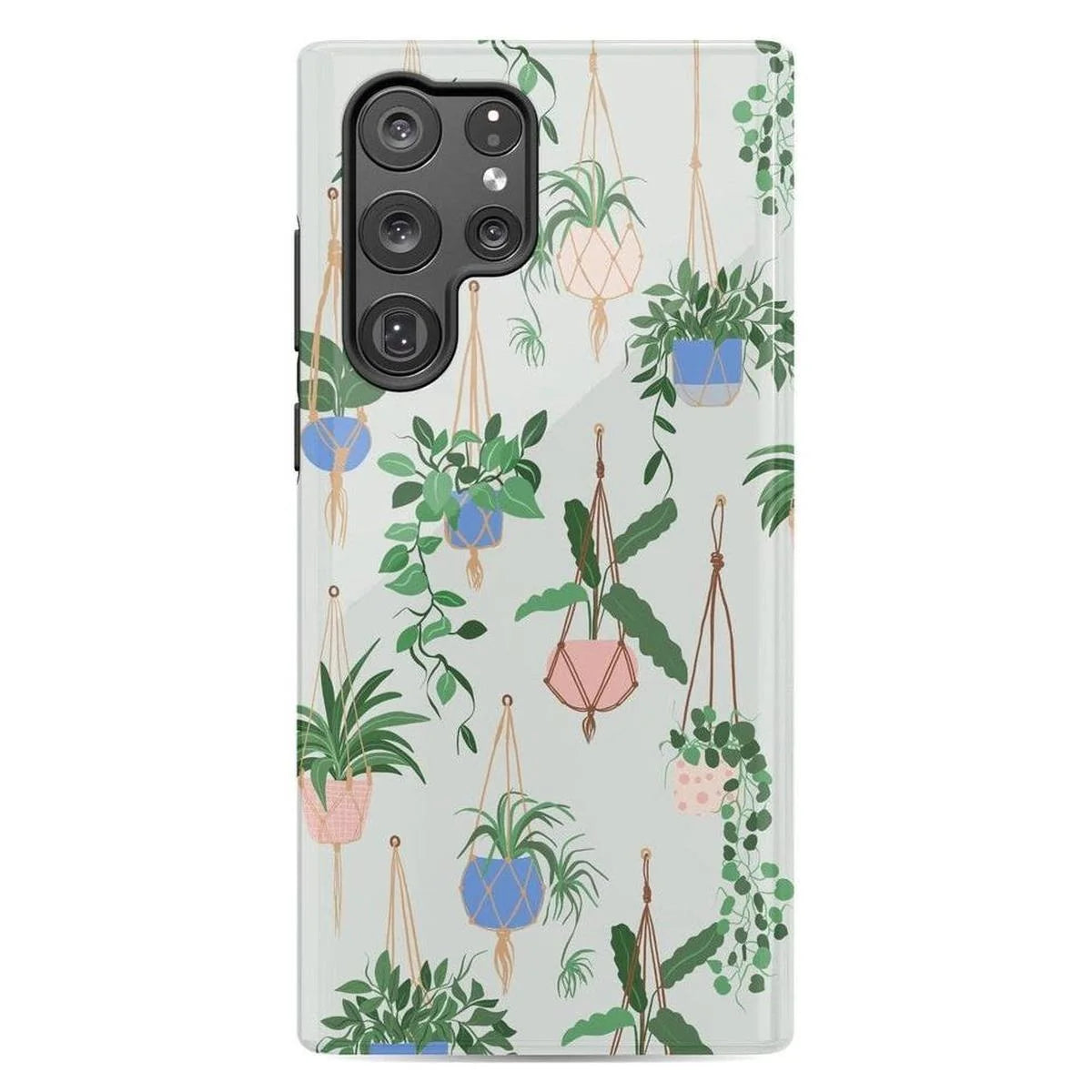 Hanging Around | Potted Plants Floral Samsung Case