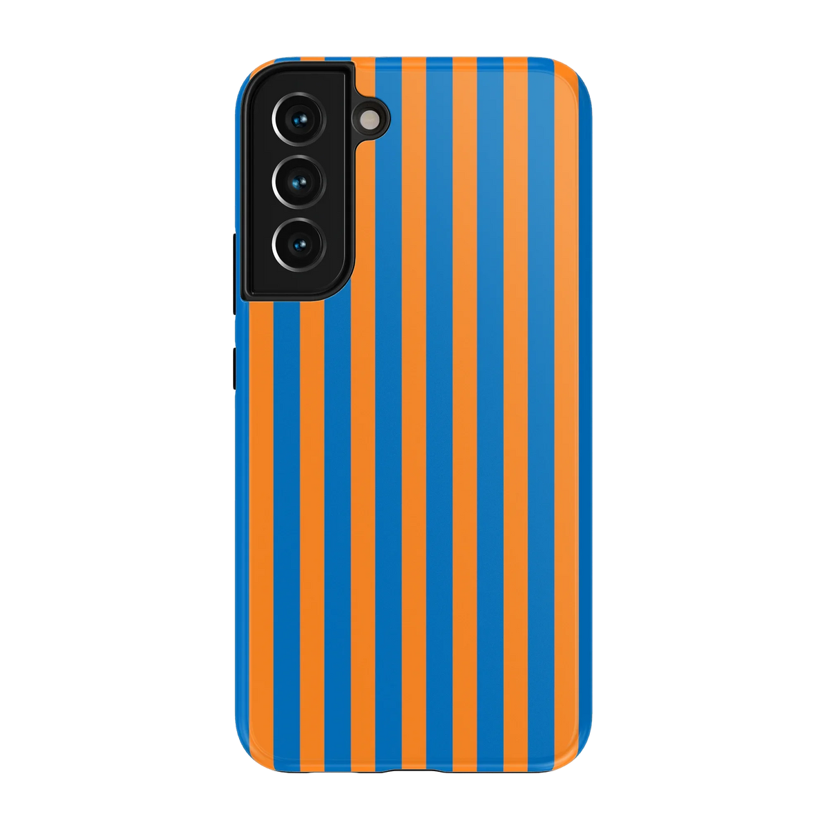 Go New York | Blue & Orange Stripes Case