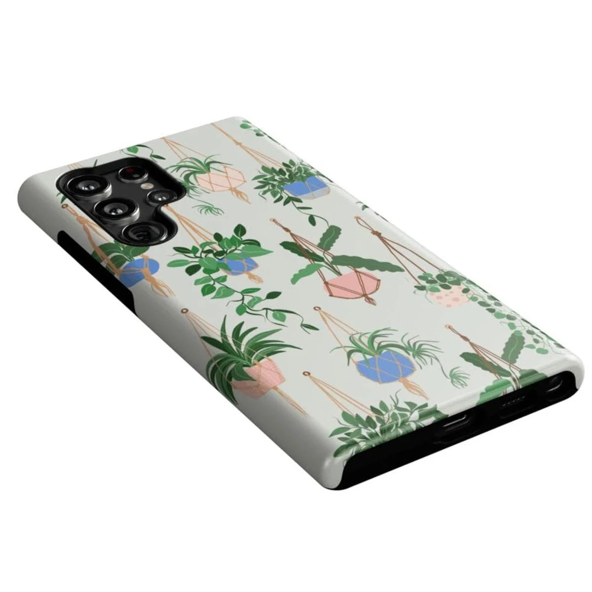 Hanging Around | Potted Plants Floral Samsung Case
