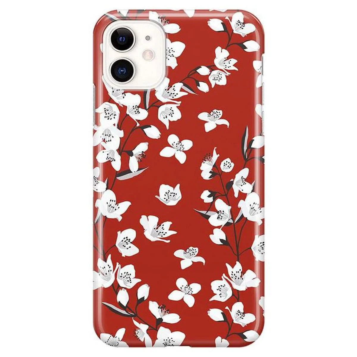 Floral Forest | Red Cherry Blossom Floral Case