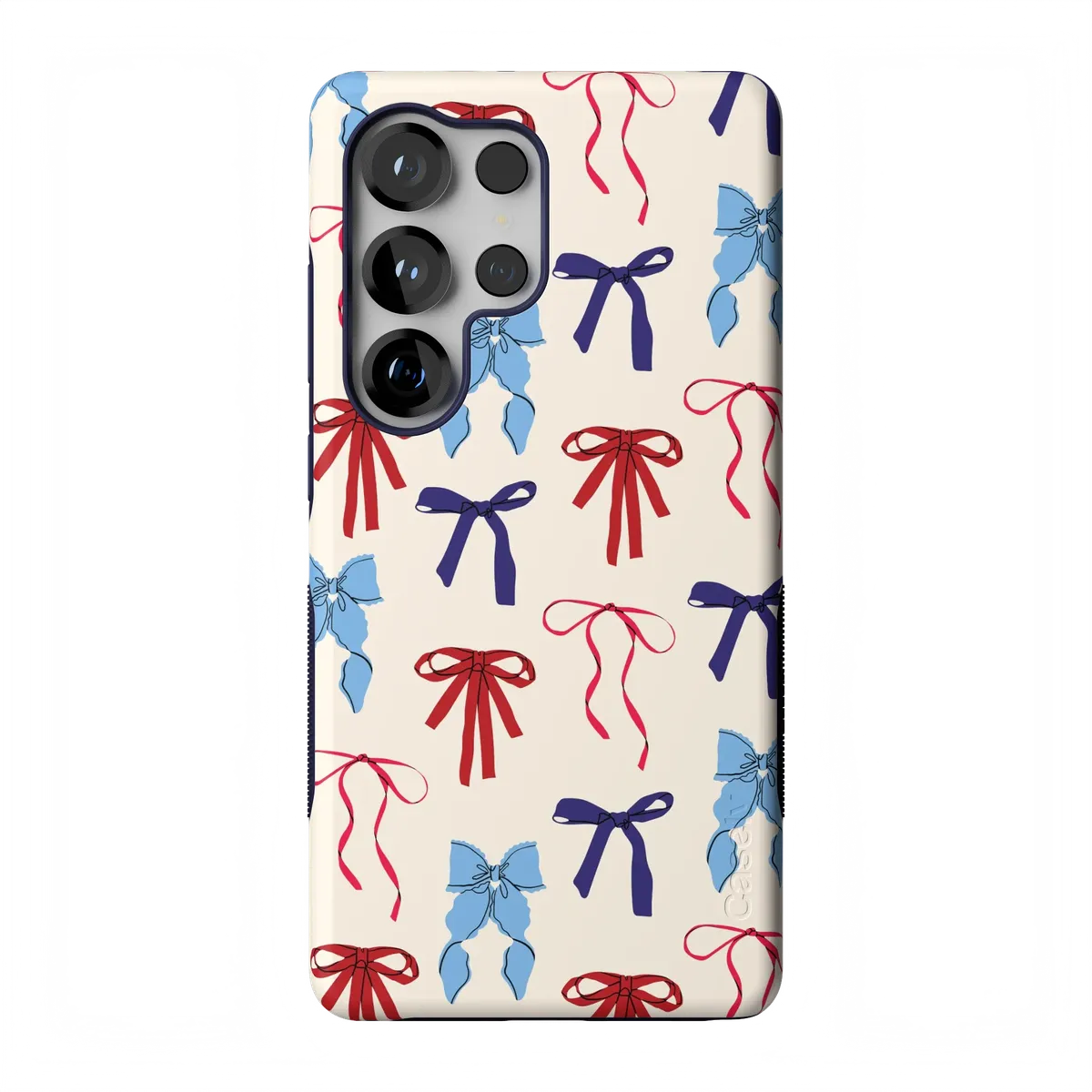 American Girlie | Red White & Blue Bows Case