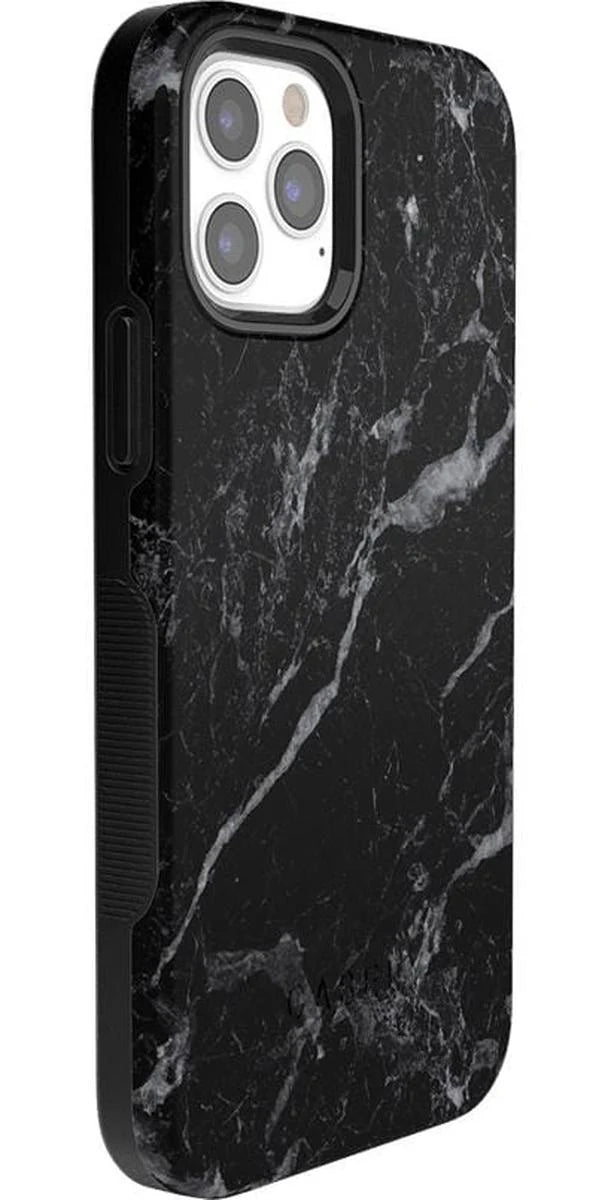 Black Pearl | Classic Black Marble Case