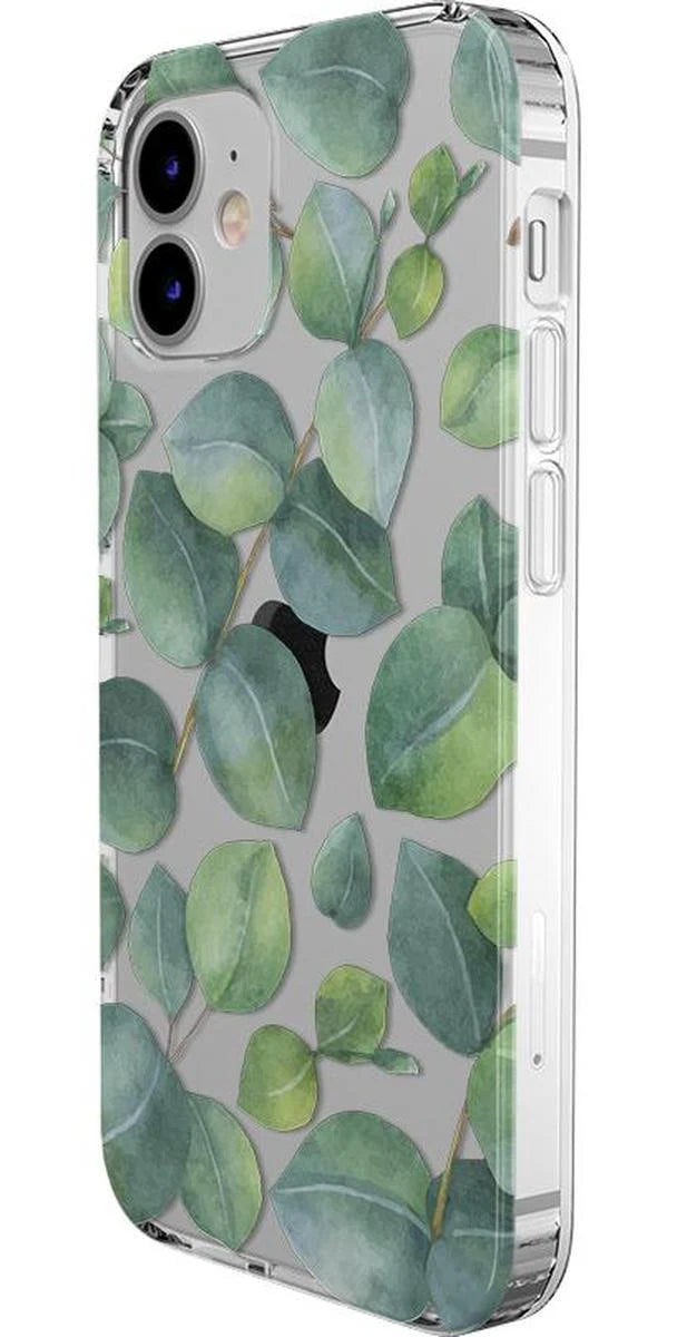 Leaf Me Alone | Green Floral Print Case