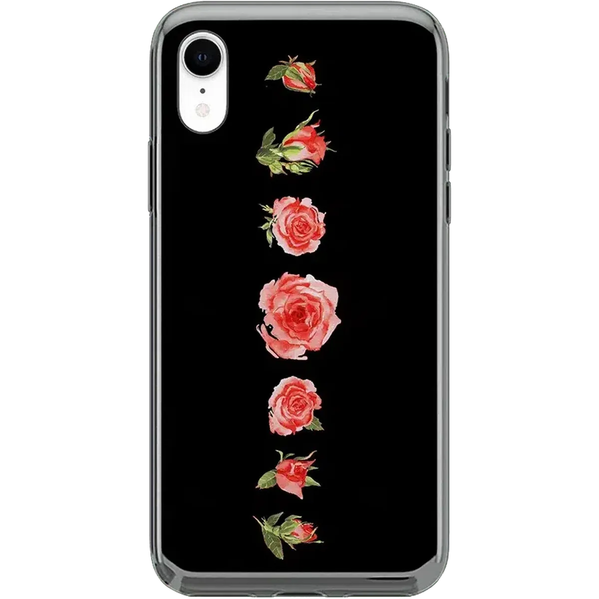 Accept the Rose | Blooming Red Rose Floral Case