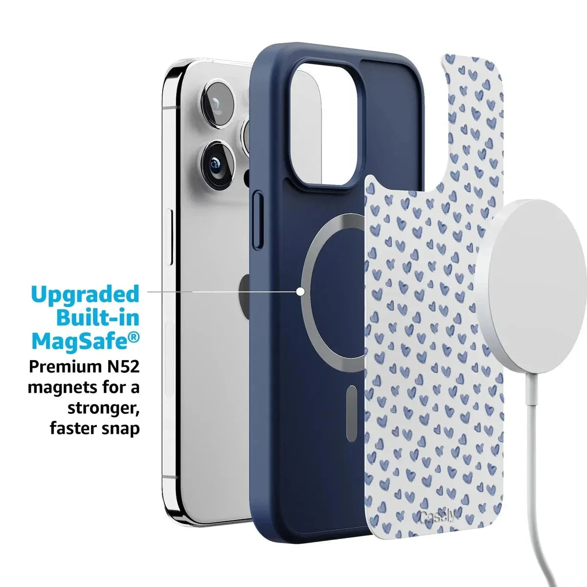 Lovebug | Blue Hearts Case