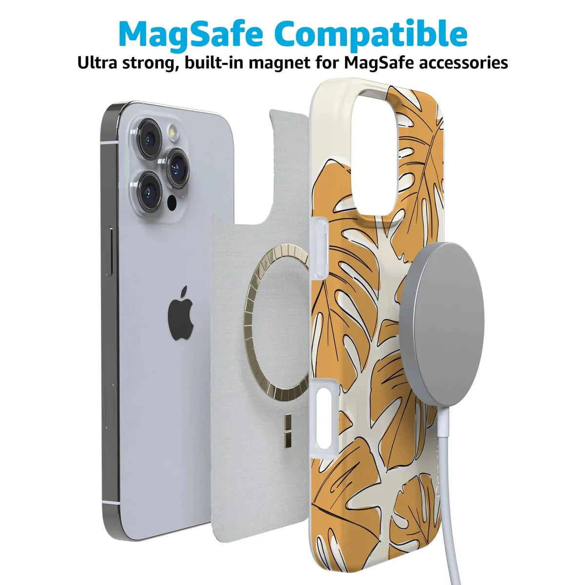 Island Time | Tropical Leaves Floral Case