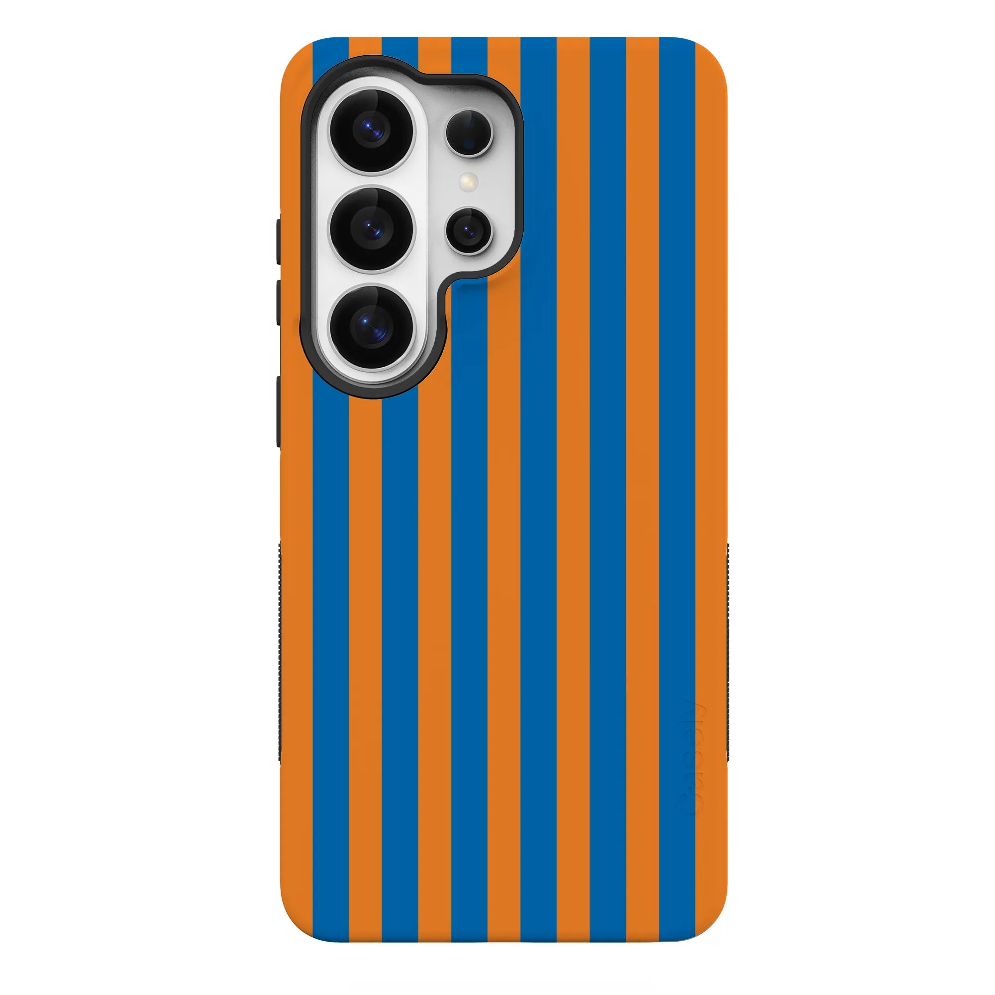 Go New York | Blue & Orange Stripes Case