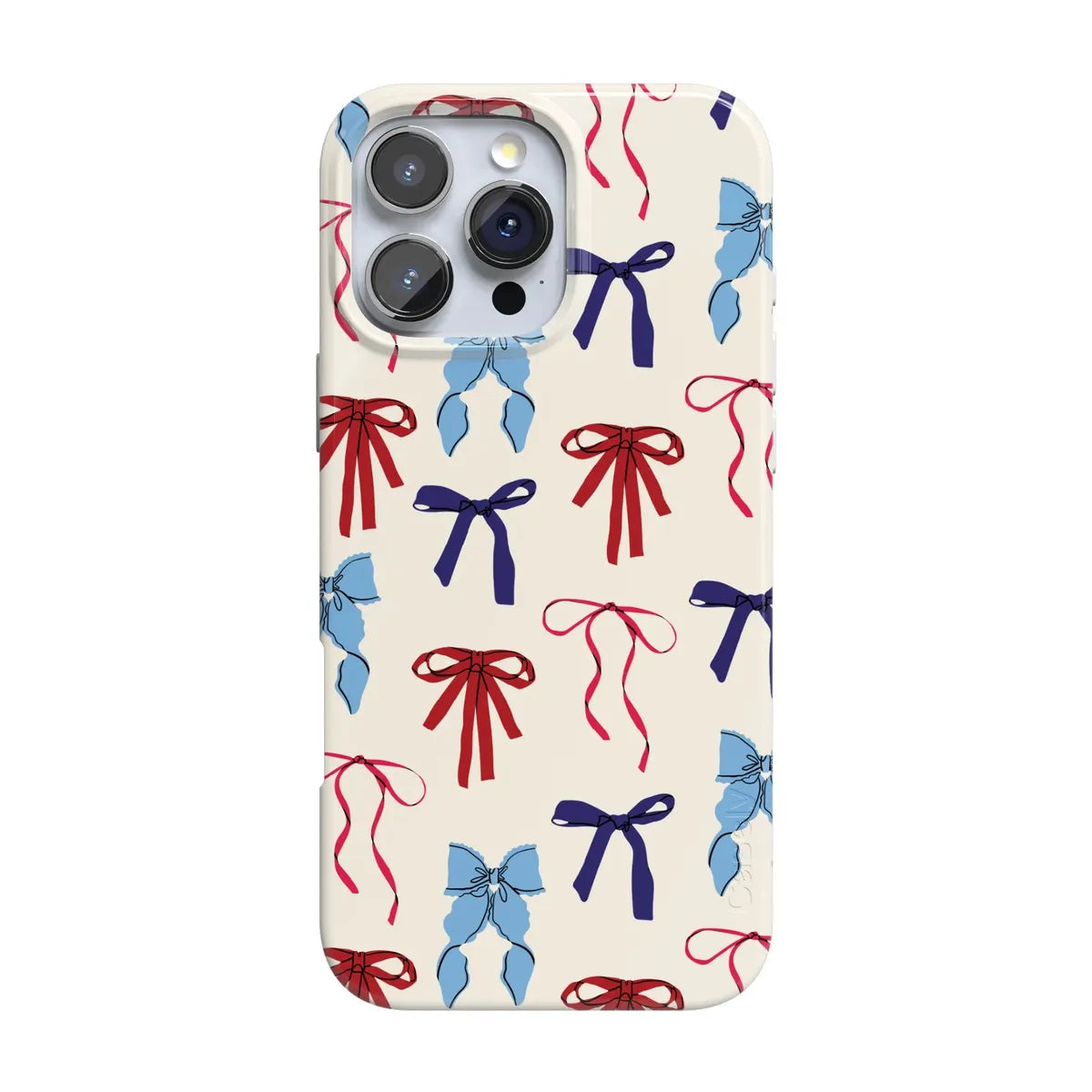 American Girlie | Red White & Blue Bows Case